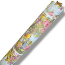 Cottage Garden  PVC Vinyl Tablecloth 17.9Metres x 140cm Roll