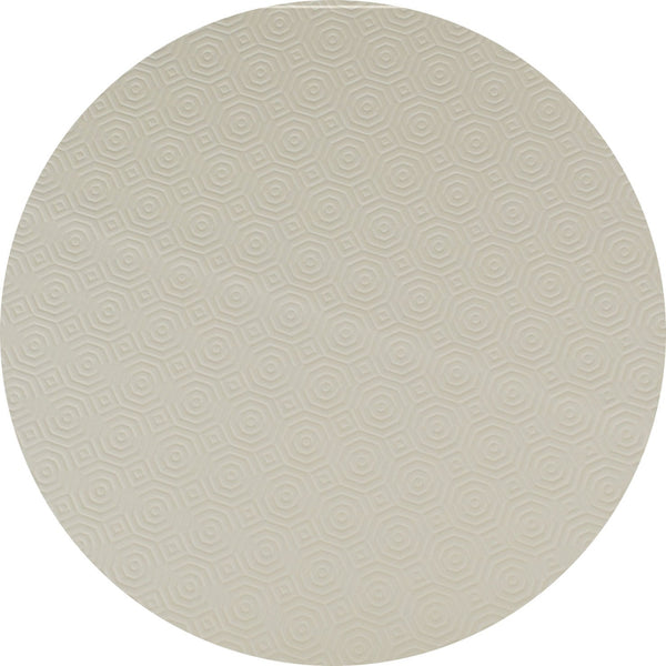 Table Protector Cream Round extra thick  120cm  - Warehouse Clearance