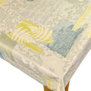 Abstract Nature Vinyl Oilcloth Tablecloth