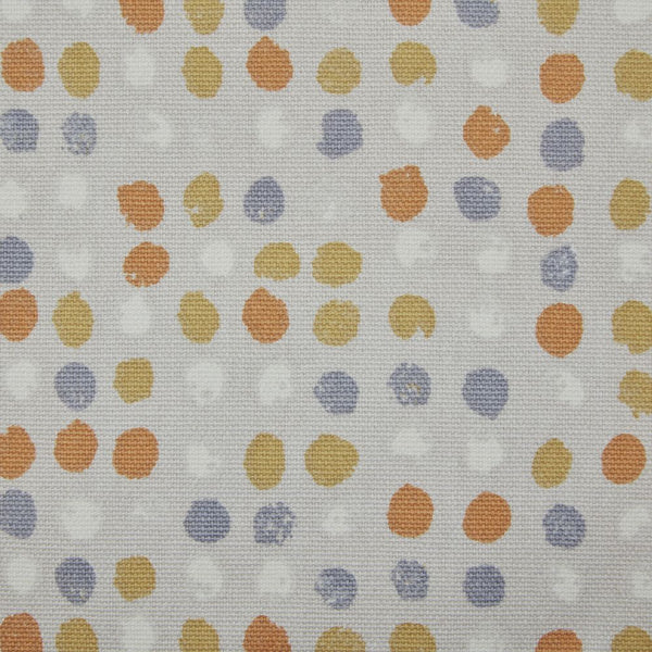 Dot Dot Ochre Tangerine Oilcloth Tablecloth