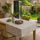 English Wildflower Meadow PVC Tablecloth 20 Metres Roll