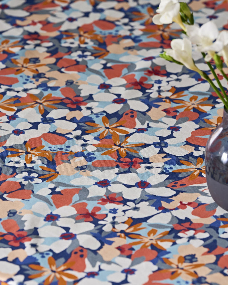 Clementine Midnight Spice Matt Oilcloth Tablecloth