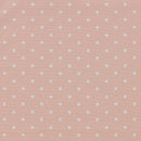 Dotty Blush Oilcloth Tablecloth Clarke and Clarke 48cm x 132cm - Warehouse Clearance