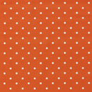 Dotty Sunset Orange Oilcloth Tablecloth