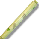 Falling Leaves Green PVC Vinyl Tablecloth 6.5 Metres x 140cm