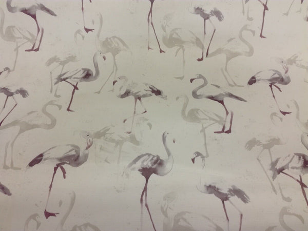 Flamingo Grey PVC Vinyl Wipe Clean Tablecloth 80cm x 140cm Warehouse Clearance