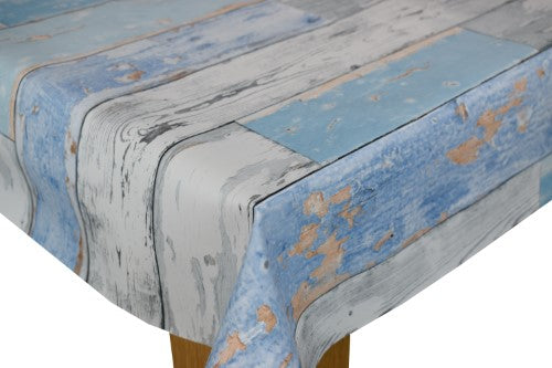 Florida Boardwalk  PVC Vinyl Wipe Clean Tablecloth  70cm x 140cm Warehouse Clearance