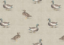 Mallards Oilcloth Tablecloth Fryetts ROUND 120cm  Warehouse Clearance