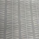 Malmo Silver Grey Cotton Oilcloth Tablecloth