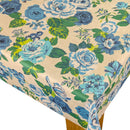 Genevieve Cobalt Blue Matt Oilcloth Tablecloth