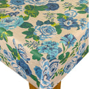 Genevieve Cobalt Blue Matt Oilcloth Tablecloth