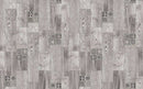 Grey Wood Design with Square Pattern  PVC Tablecloth 20 Metres Roll