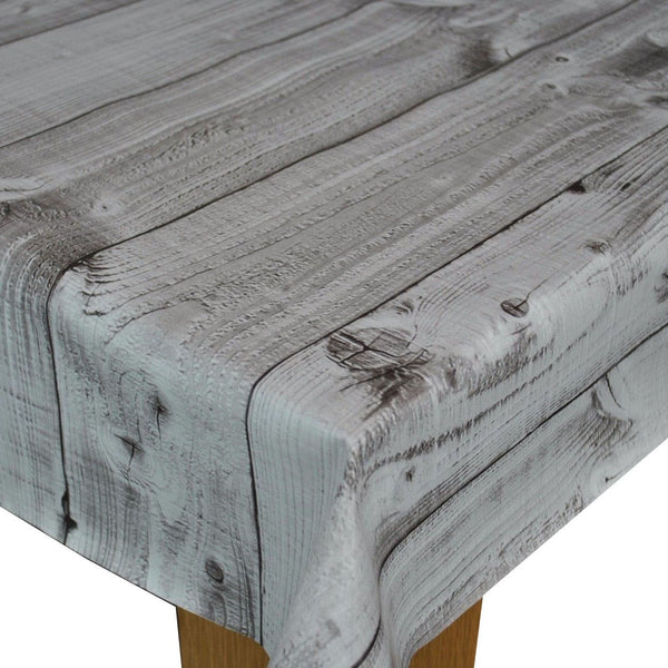 Natural Wood PVC Vinyl Wipe Clean Tablecloth  80cm x 140cm Warehouse Clearance