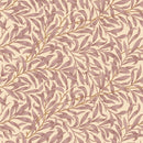 Heritage Willow Rosewood Vinyl Oilcloth Tablecloth