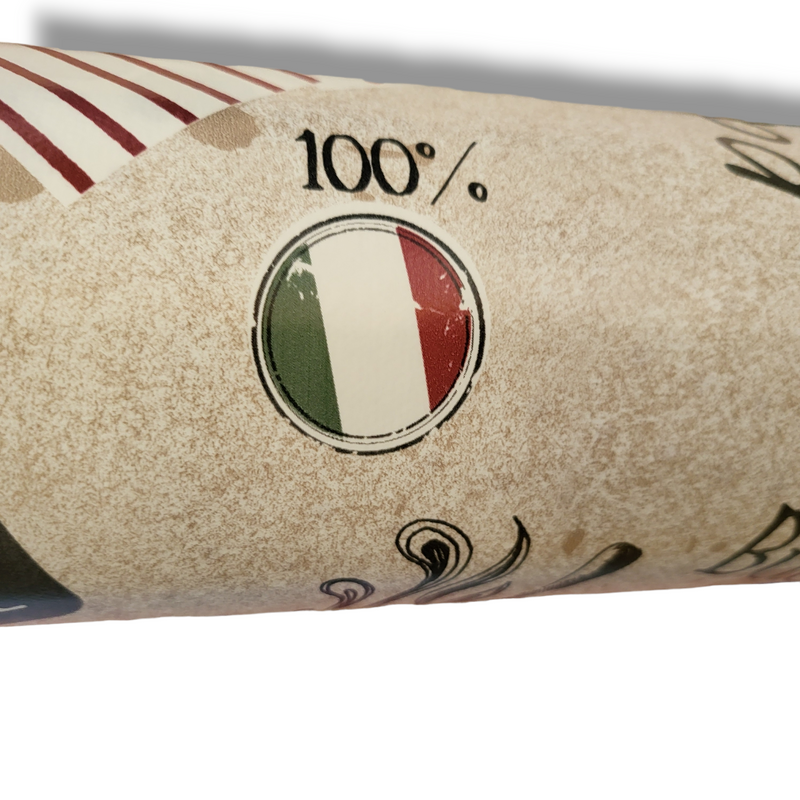 Italian Diner  PVC Tablecloth 20 Metres Roll