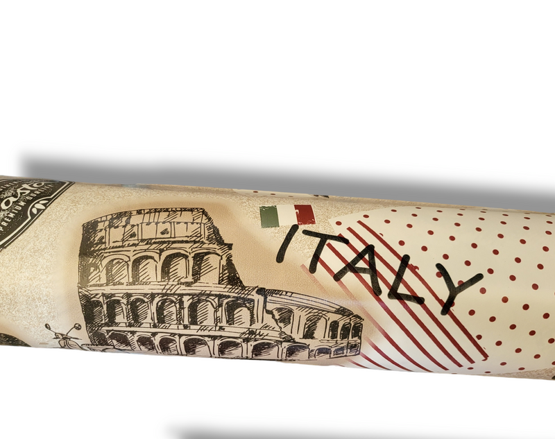 Italian Diner  PVC Tablecloth 20 Metres Roll