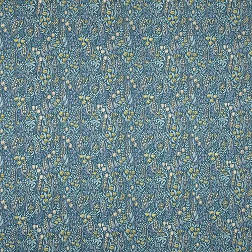 Kelmscott Prussian Blue Oilcloth Tablecloth Smd iliv