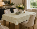 Terrace Trail Sage Green Oilcloth Tablecloth by Clarke and Clarke