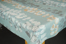 Duckegg Leaf Trail PVC Vinyl Wipe Clean Tablecloth 120cm x 140cm Warehouse Clearance