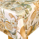 Vintage Orange Blooms Wipe Clean PVC Vinyl Tablecloth