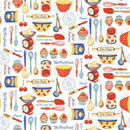 Lets Bake PVC Vinyl Wipe Clean Tablecloth  100cm x 140cm Warehouse Clearance