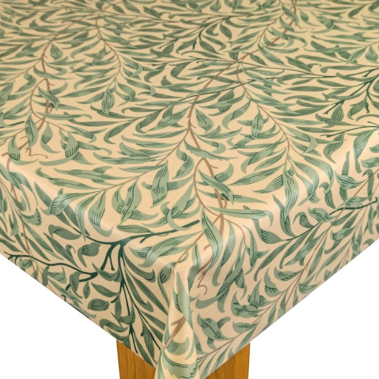 Lot 4 Sets Lot De 4 Sets De Table Willow Bough Green - Protection Facile Sets De Table Rigides