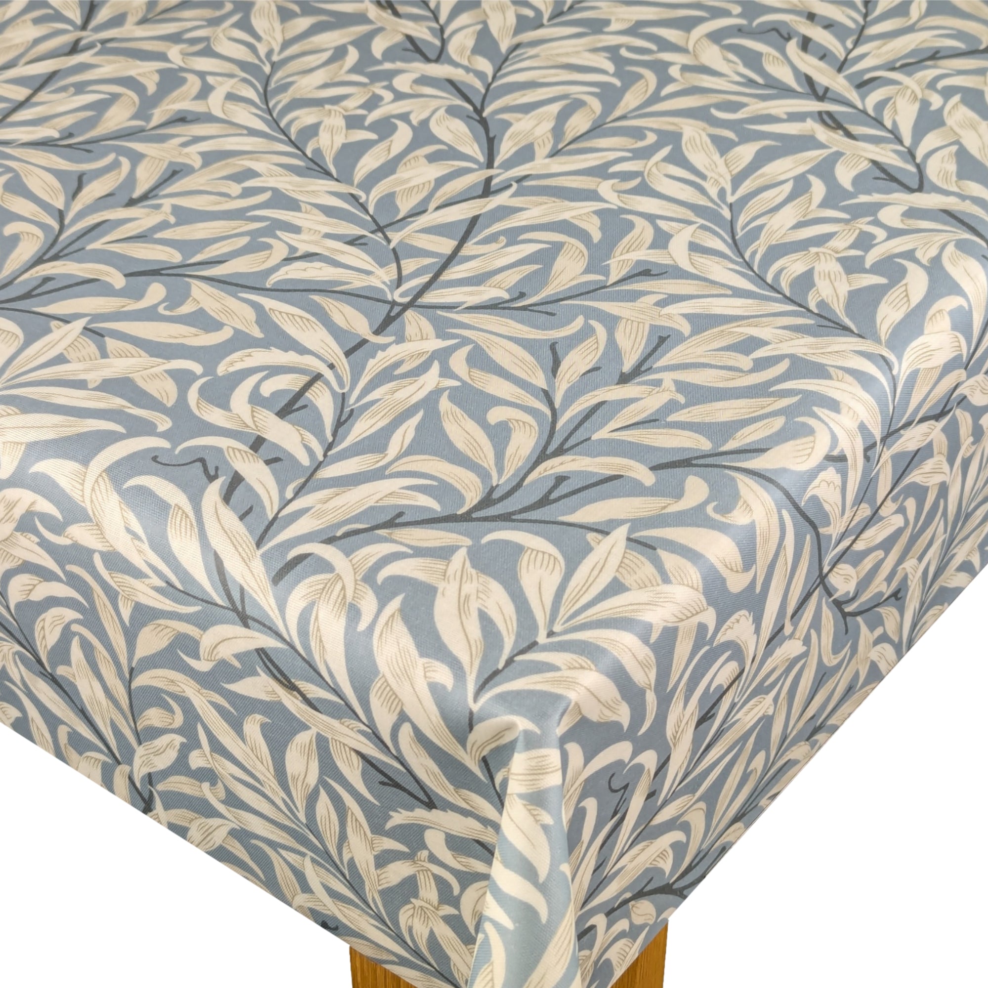 William Morris Strawberry Thief In Grey Matte Finish Oilcloth Wipe - View #2