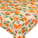 Orange Blossom Blush Matt Oilcloth Tablecloth