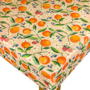 Orange Blossom Blush Matt Oilcloth Tablecloth