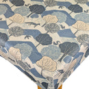 Kielder Woodland Midnight Blue Matt Oilcloth Tablecloth