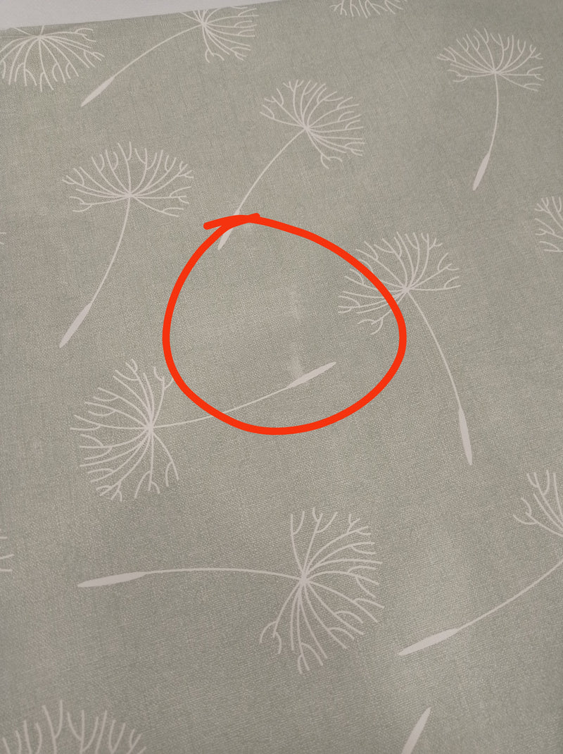 Megan Green PVC Vinyl Wipe Clean Tablecloth 250cm x 140cm-Print Faults- Warehouse Clearance