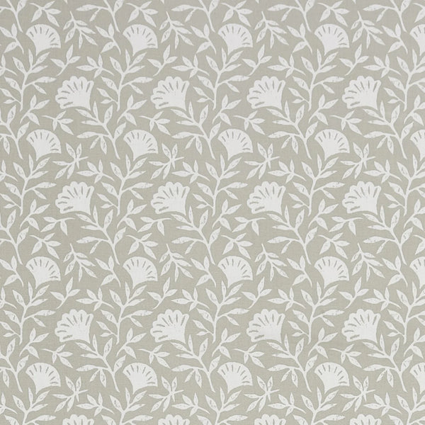 Melby Taupe Oilcloth Tablecloth Clarke and Clarke 80cm x 132cm - Warehouse Clearance