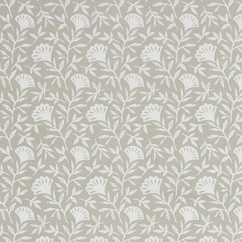 Melby Taupe Oilcloth Tablecloth Clarke and Clarke 80cm x 132cm - Warehouse Clearance