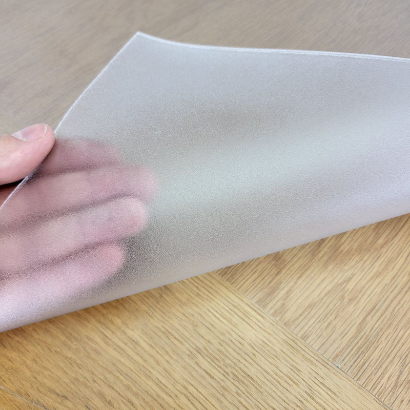 Round 120cm Frosted Thick Clear 1.5mm PVC Protector