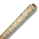 Cream Christmas Gold Stars Vinyl Tablecloth Roll 20 Metres x 140cm Full Roll