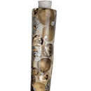 Christmas Baubles Gold Silver PVC Vinyl Tablecloth 20 Metres x 140cm Full Roll