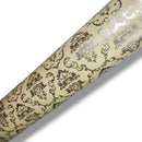 Gold Damask on Cream Vinyl Tablecloth Roll 20 Metres x 140cm Full Roll