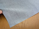 Grey Linen Look Smooth Vinyl Oilcloth Tablecloth