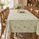 Doggy Dogs Sage Green Prestigious Oilcloth Tablecloth