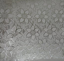 Precious Silver Lace vinyl tablecloth  170cm x 140cm-Warehouse Clearance