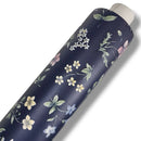 Pretty Flowers on Navy Blue Vinyl Oilcloth Tablecloth