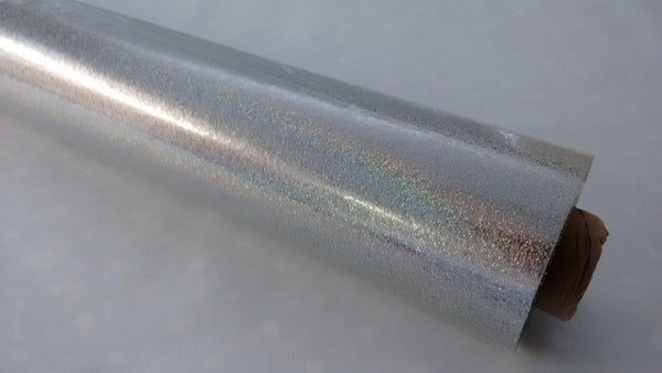 Rainbow Glitter on Crystal Clear Vinyl Tablecloth Roll  30 Metres x 140cm Warehouse Clearance (Copy)
