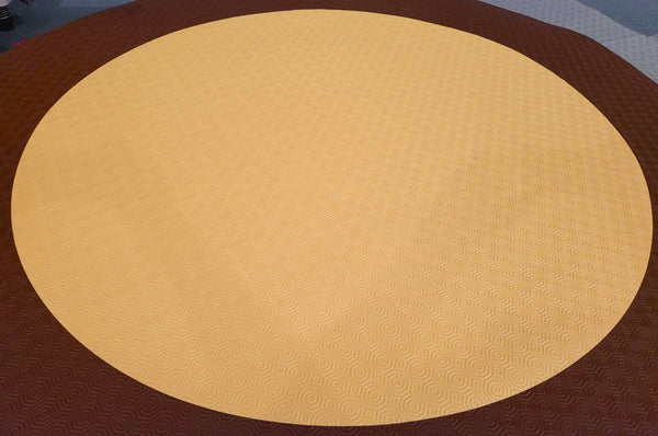 Table Protector Caramel Round 75cm - Warehouse Clearance