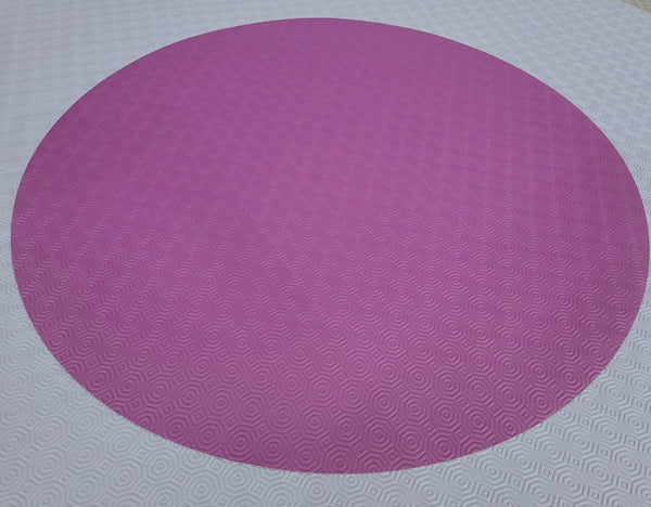 Table Protector Purple Round 140cm Classic - Warehouse Clearance