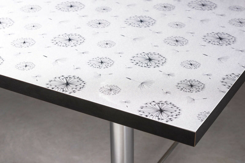 Dandelion Frosted Clear Thick Table Protector 100cm - All Lengths available