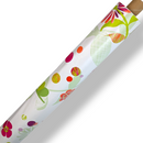 Bright Floral  PVC Vinyl Tablecloth Roll 20 Metres x 140cm Full Roll