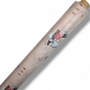 Gardening Beige and Pink Tablecloth 20 Metres x 140cm Full Roll