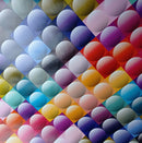 Spheres Multi Balls  Vinyl Oilcloth Tablecloth