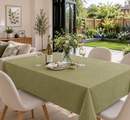 Stamford Linen Look Garden Sage Oilcloth Tablecloth