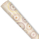 Starburst Beige Vinyl Tablecloth 14.5 Metres x 140cm - Warehouse Clearance